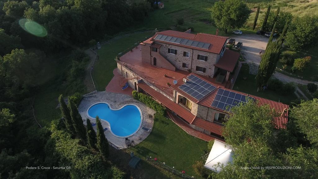 Agriturismo Podere S. Croce Saturnia Dış mekan fotoğraf